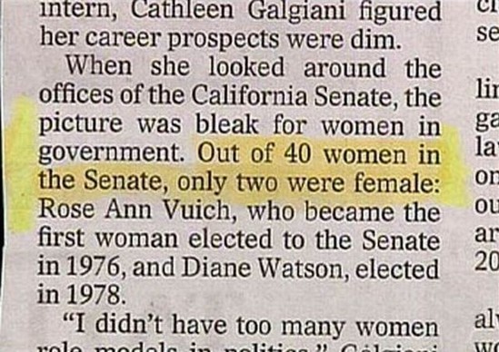 Female senators