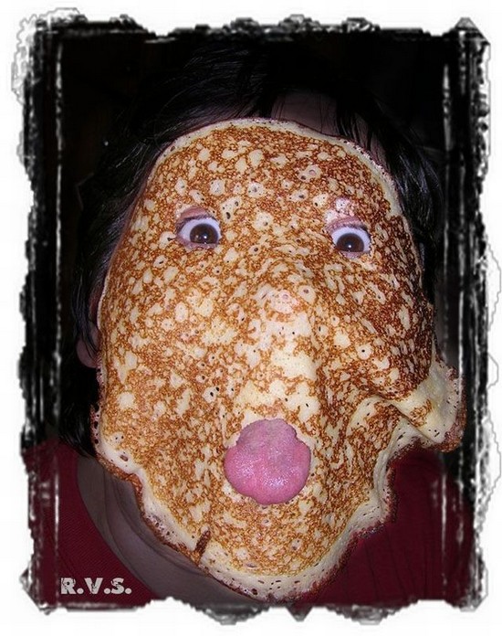 Pancake mask