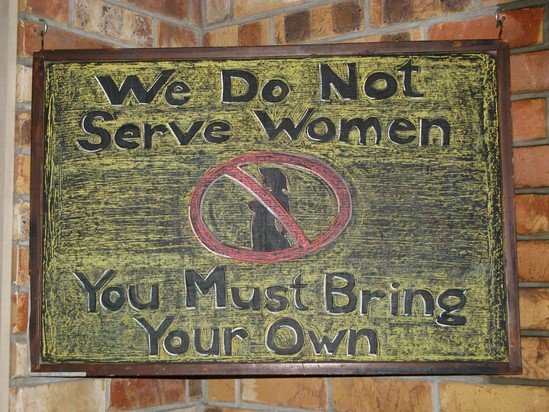 Dont serve women