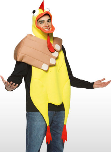 Choking-chicken-costume