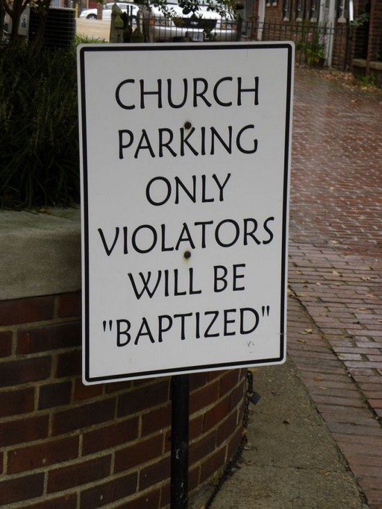 Church parking