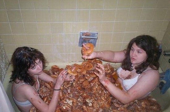 Donut-bath