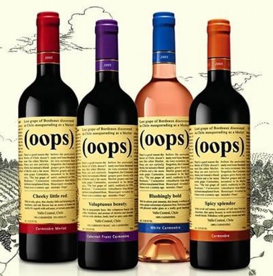 Oops wine