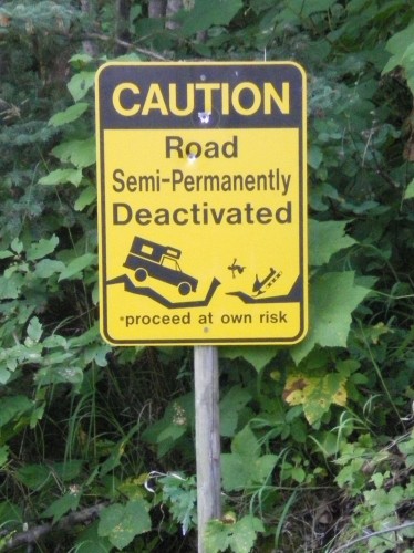 Road-semi-permanently-deactivated