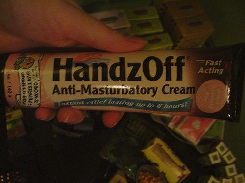 Antimasturbatory cream