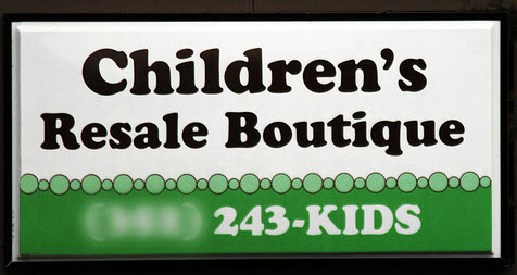 Kids resale