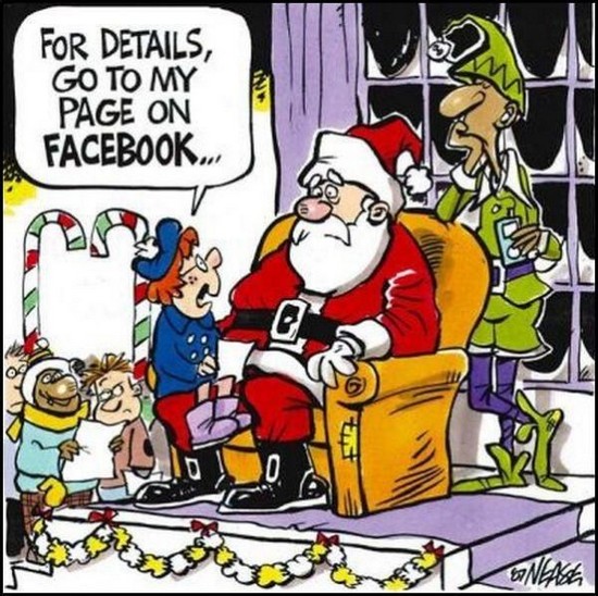 Santa facebook