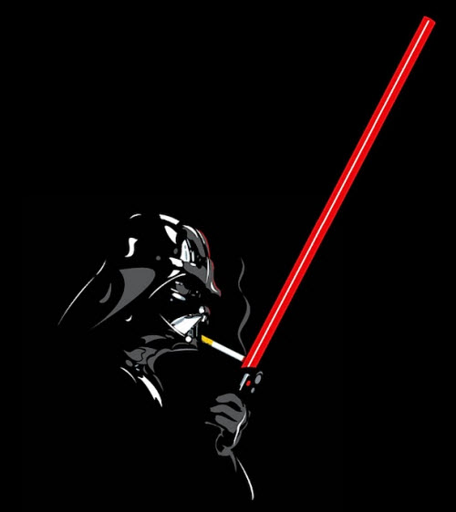 Vader lights up