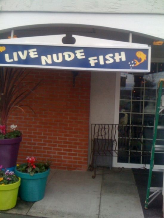 Live nude fish