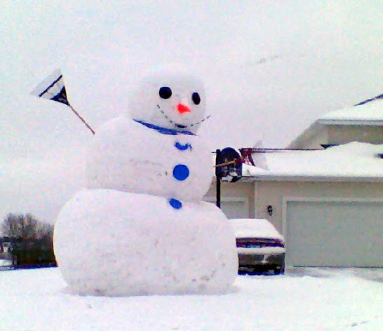 Epic snowman