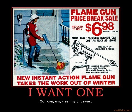 Flame gun