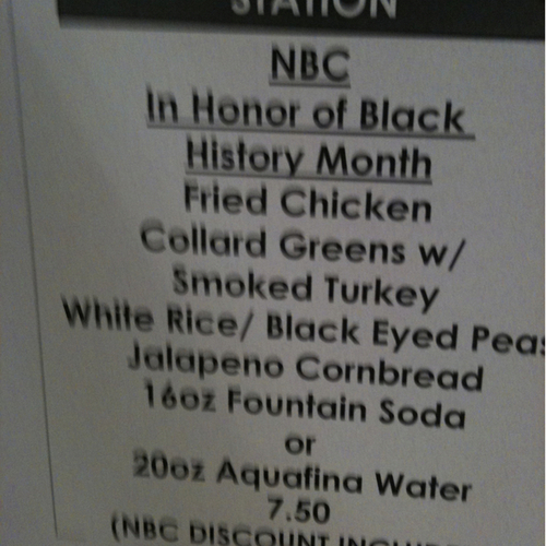 Nbc menu