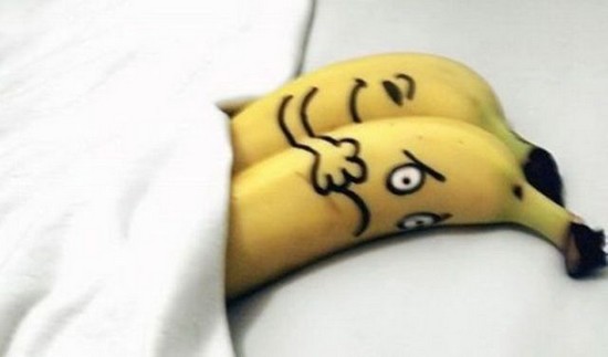 Spooning bannas