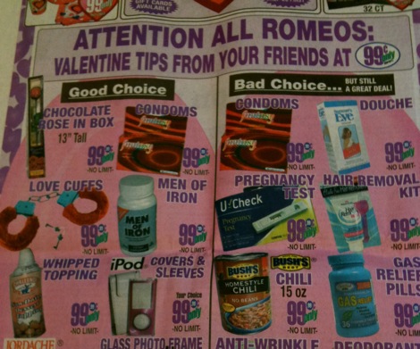 Valentine ad