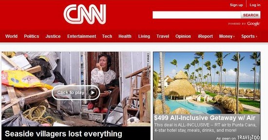 CNN page