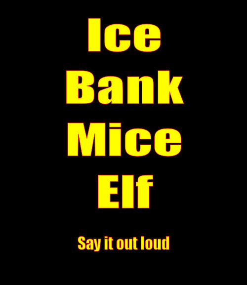 Ice bank mice elf