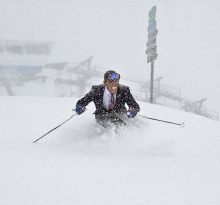 Obama ski