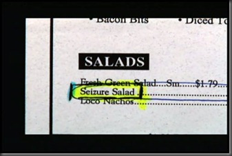 Seizure salad