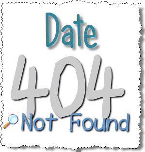 Date not found