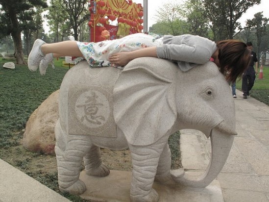 Lying_on_elephant