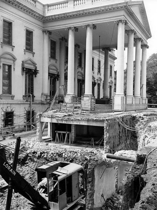 White House Completely Gutted In 1950 – Bits And Pieces